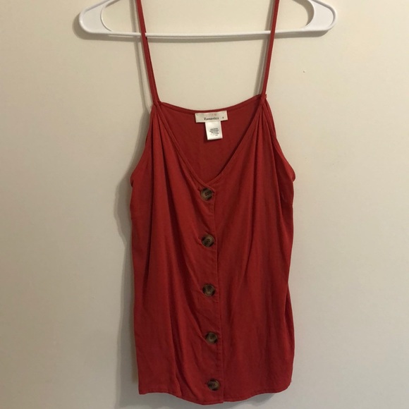 URBAN Romantics Tops - Button Front Tank Top